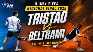FULL MATCH Rugby Fives Nationals 2025 - Final - Tristao vs Beltrami