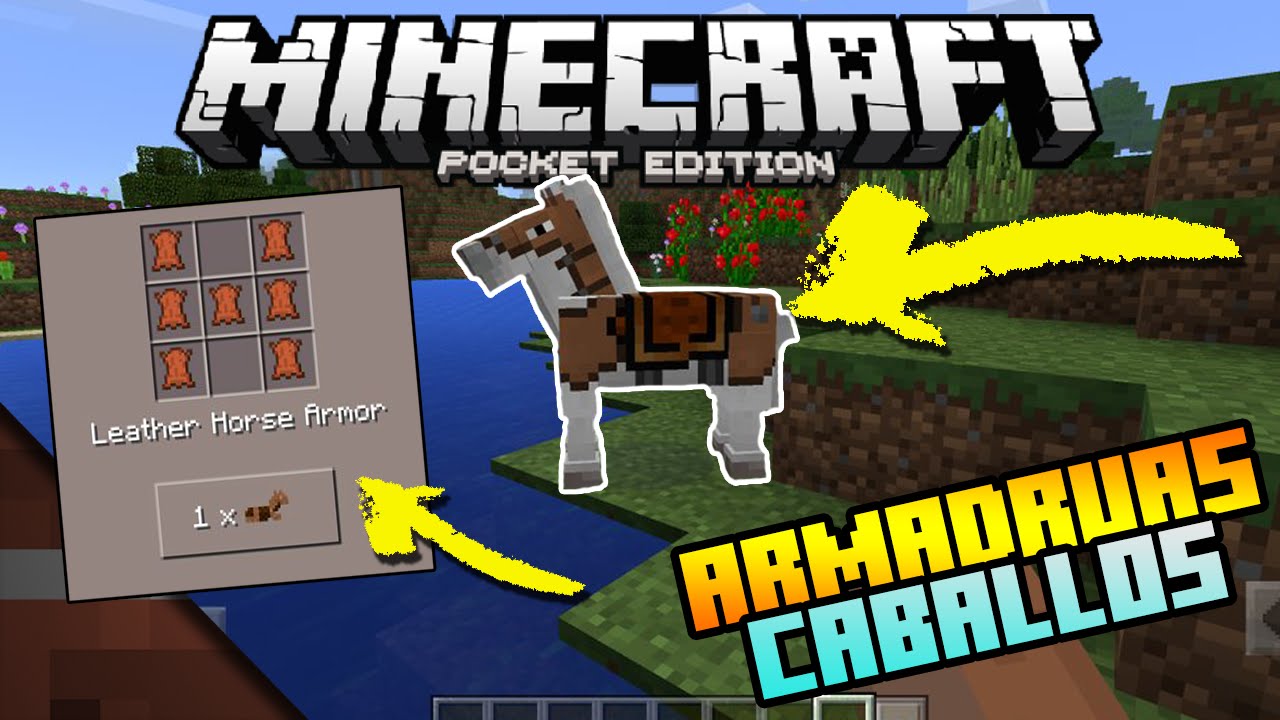 Como Se Hace Una Armadura De Caballo En Minecraft