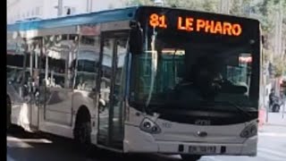 Affection rare ! (RTM) Rip 😭 (réformé) Heuliez bus GX 327 1102  sur la ligne 81 direction le Pharo 