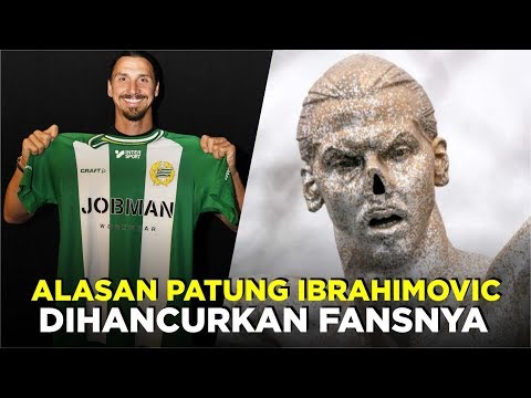 akurat168 x benihtoto - Alasan Utama Patung ZLATAN IBRAHIMOVIC Dihancurkan Fansnya