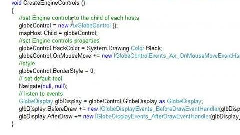 Code Tour: ArcGIS Engine WPF Globe Viewer Sample