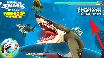 Hungry Shark World - Unlock the Legendary Megalodon Shark - All Hungry Sharks Video