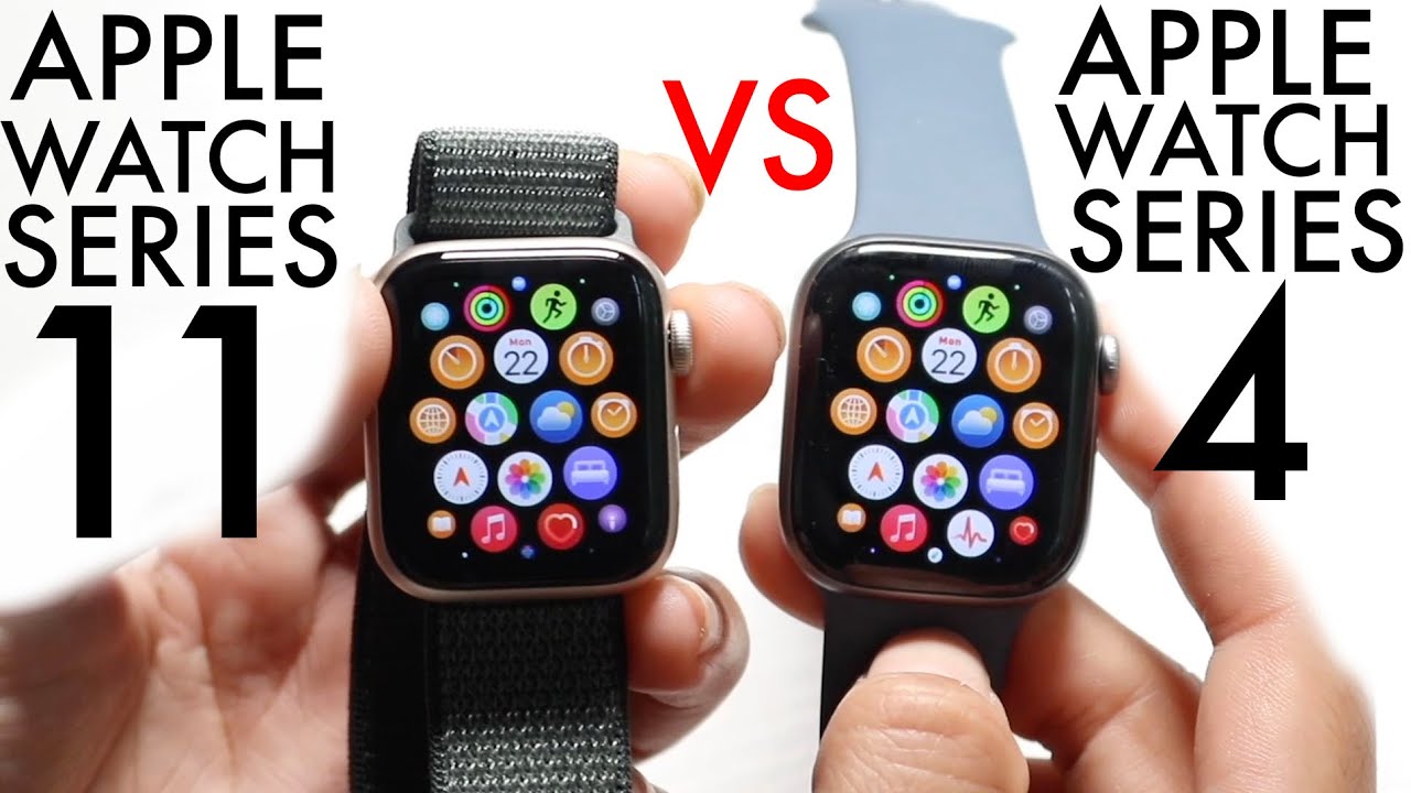Apple Watch Series 11 против Apple Watch Series 4! (Сравнение) (Обзор)
