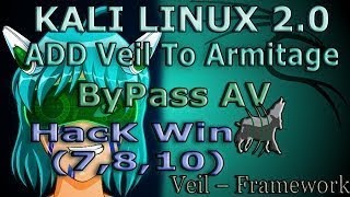 Armiatge + Veil Evasion Bypass Antivirus  "Hacking MAde Easy"