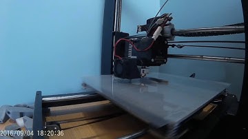 Malyan M150 3d printer in action printing a DJI phantom propeller removal tool
