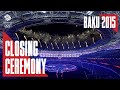 Closing Ceremony | Baku 2015