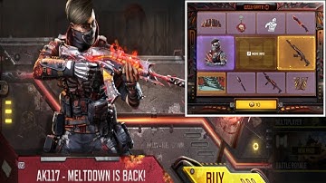 MOLTEN FUSION REDUX DRAW COD MOBILE | LEGENDARY AK 117 MELTDOWN | SERAPH COD | JB HUNTERS