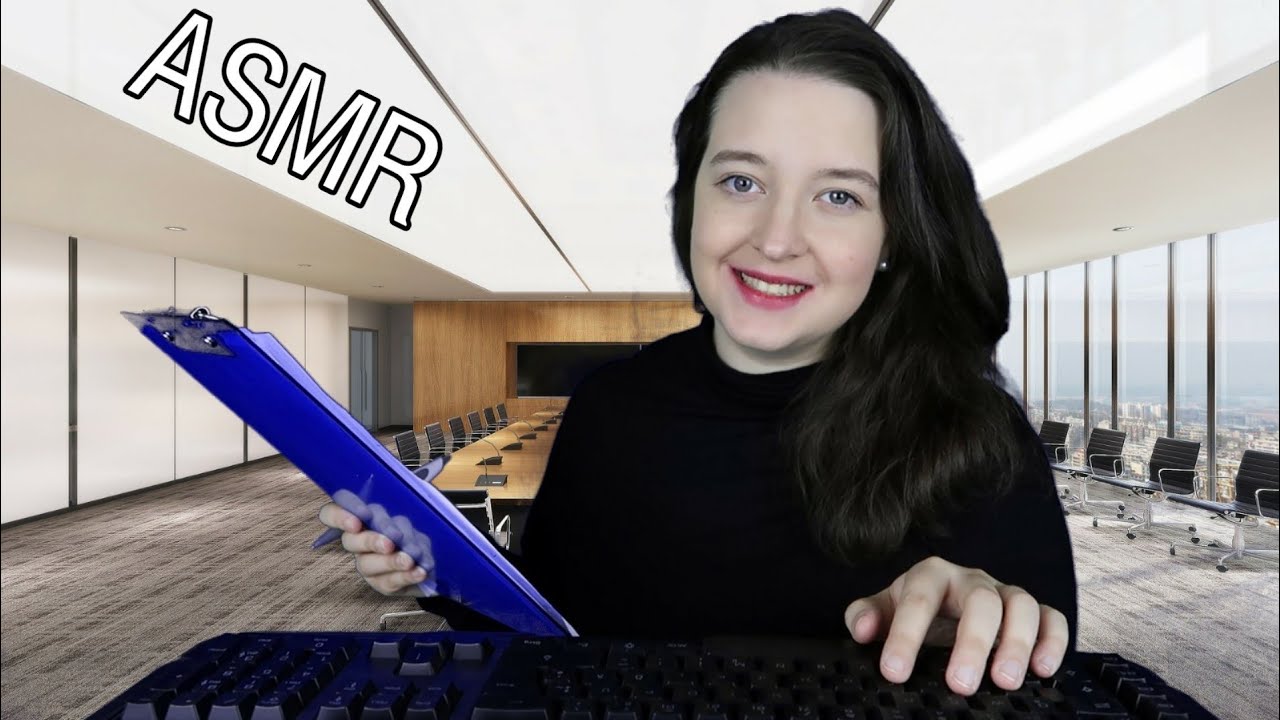 ASMR - BANK Roleplay - Opening A Bank Account Role Play - german/deutsch