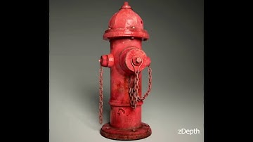 Fire Hydrant (VFX323 3D Texture painting)