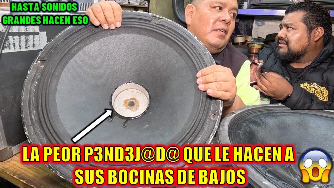 PUEDES DAÑAR🔥TUS AMPLIFICADORES Y BOCINAS🥺de TUS BAJOS si  HACES este GRAVE ERROR