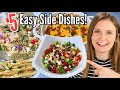 Top 5 side dishes  quick tasty  easy summer recipes  whats for dinner  julia pacheco