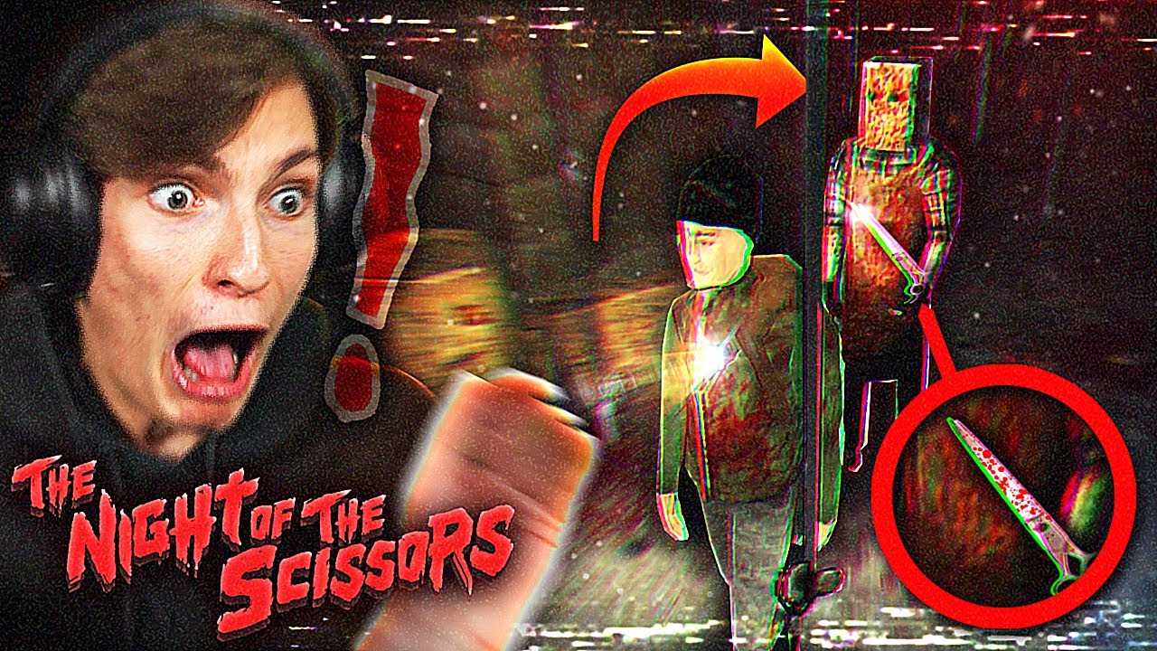 OM DU SER HONOM, SPRING. (SJUKT läskigt spel!) | The Night of the Scissors