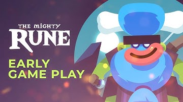 The Mighty Rune - Early Game Play - Indie Game