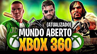TOP 30 MELHORES JOGOS de MUNDO ABERTO para XBOX 360 (ATUALIZADO 2024)