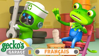 L'accident de Gecko | Le Garage de Gecko｜Camions pour enfants