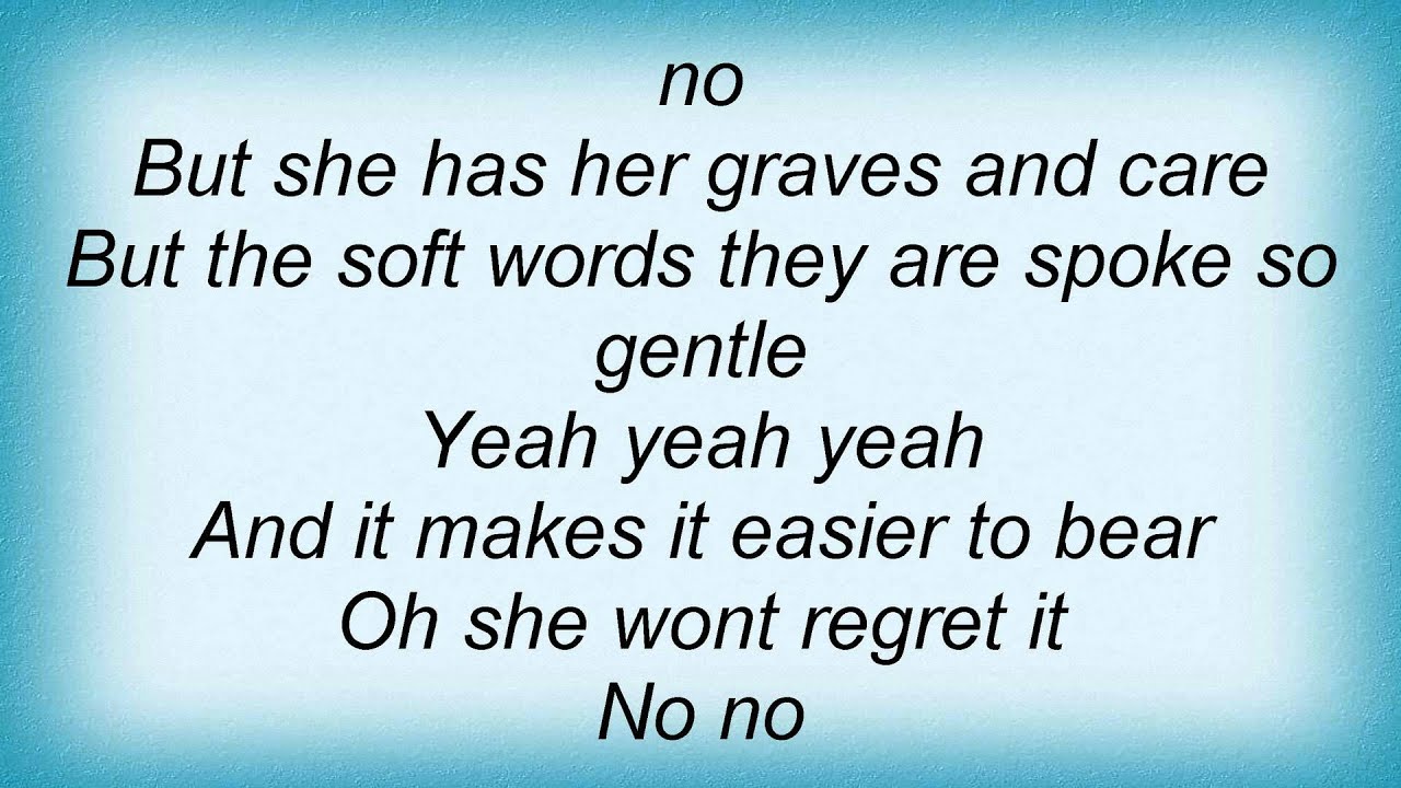 The Commitments Try A Little Tenderness Lyrics