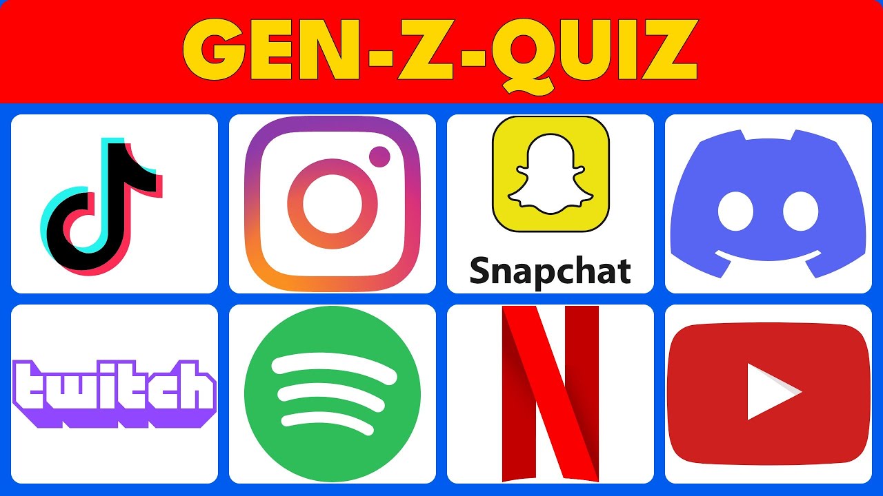 Errate das Logo: 40 Marken-Logos im Gen Z Logo Challenge!