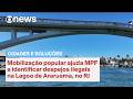Mobilização popular ajuda MPF a identificar despejos ilegais na Lagoa de Araruama, no RJ