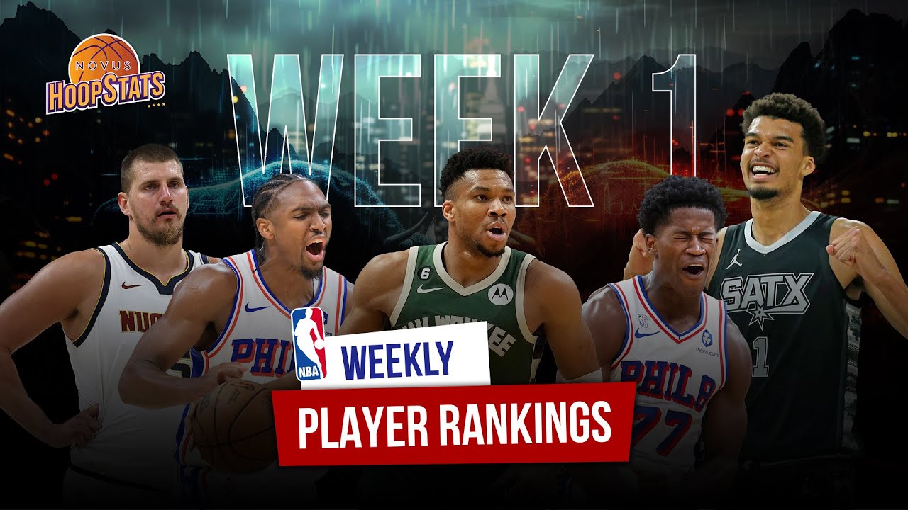 NBA Weekly Player Rankings and Stats Leaders 