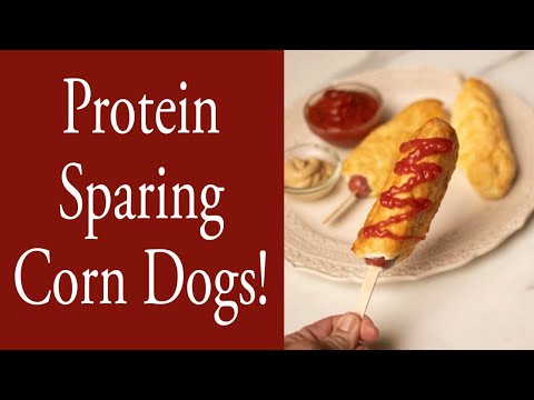 Protein Sparing Corn Dogs