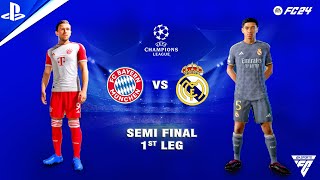 FC 24 - Bayern Munich vs Real Madrid - Semi Final - 1st Leg - UEFA Champions League | PS5™ | 4K