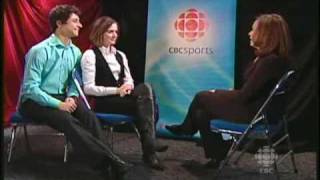 Virtue &amp; Moir 08-09 Cdn Nats Interview II