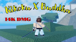 Gpo Battle Royale Kikoku X Buddha Is My Favorite Build 14K Dmg & 9 Kills