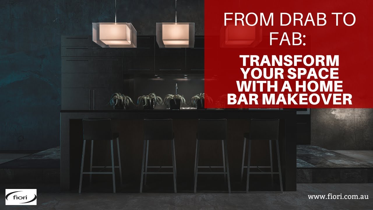 From Drab to Fab: Transform Your Space with a Home Bar Makeover - YouTube