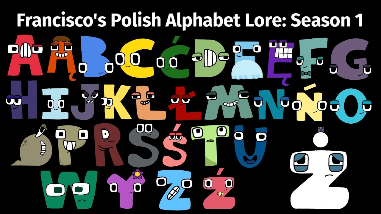 Знания Франциско о польском алфавите, сезон 1 — полностью завершённый сериал | Мир Франциско