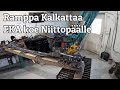Sorminiittokone kaivinkoneeseen | DIY Mower for excavator Part 3