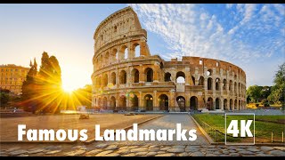 The Top Most Famous Landmarks In The World In 4K Ultra Hd Drone Video