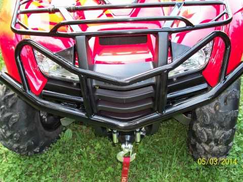 honda-rancher-420at:-brush-guard-install-slide-show