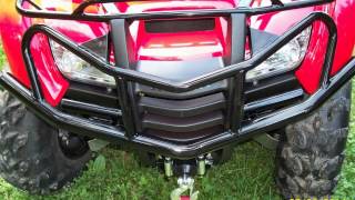 Honda Rancher 420AT: Brush Guard Install Slide Show