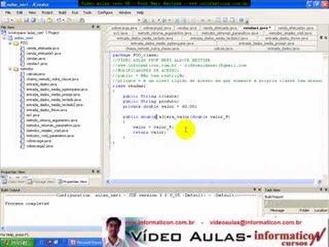Aula 1460 java - Ecampsulamente private public metodo