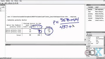 Week 7 : TUTORIAL: TWO-SAMPLE PROPORTIONS