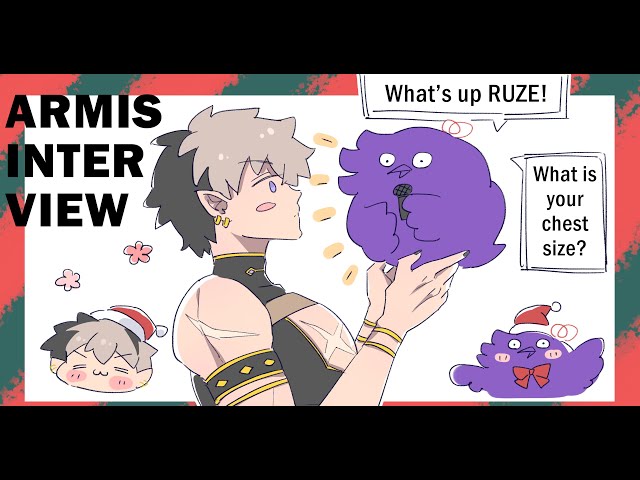 【Armis Interview】INTERVIEWING THE GREAT BEAST HUNTER OF ARMIS @CrimzonRuze  💢🔍❓のサムネイル