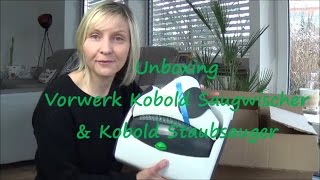 Unboxing Vorwerk Kobold Saugwischer SP530 & Kobold Staubsauger VT300