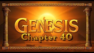 GENESIS - Chapter 40 - KJV – Audio & Text with Headings