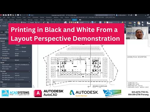 Printing in Black and White From a Layout Perspective Demonstration