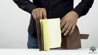 Hands On | Rustic Town Dreamer Leather Journal (Brown)