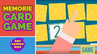 Memory Card Game |Card Game Pairs Matching | Number Learning For Kids  | Boopanpankids screenshot 3