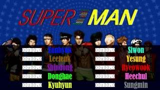 Download Lagu Super Junior - SUPERMAN Line Distribution (Color Coded) | Special Super Junior Part #4 MP3
