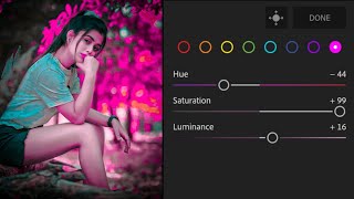 pink colour Lightroom photo editing|Lightroom pink tone photo editing | lrphoto editing tutorial