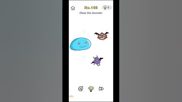 Brain out level 163 solution / clear the monster / #gaming #brainout #viral #trending