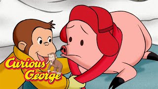 george helps a pig curious george kids cartoon kids movies