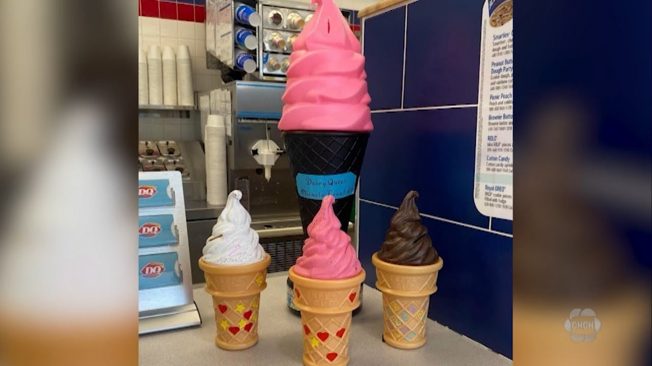 Waterdown Dairy Queen asks for stolen ice cream cone piggy bank to be