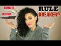 CURLY HAIR RULES I DON'T FOLLOW 😱| The Glam Belle
