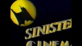 Sinister Cinema Video Opening