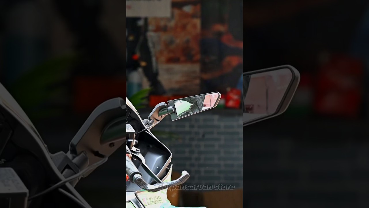 Stealth Pro Mirror For Sports Bikes _With LED Indicator