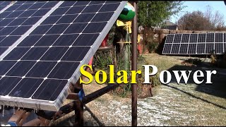 Using solar panels to power an electric space heater